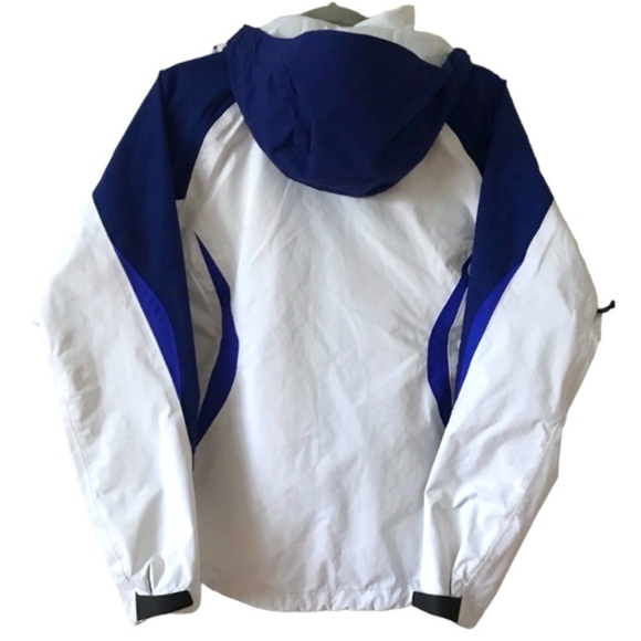 The North Face White Blue Boundary Hyvent Jacket - Picture 2 of 12